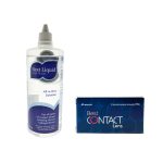 Ζεύγος φακών επαφής Best Contact + Best Liquid 400ml